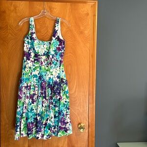 Vintage Ralph Lauren Cotton Sleeveless Midi Sundress, Size 6